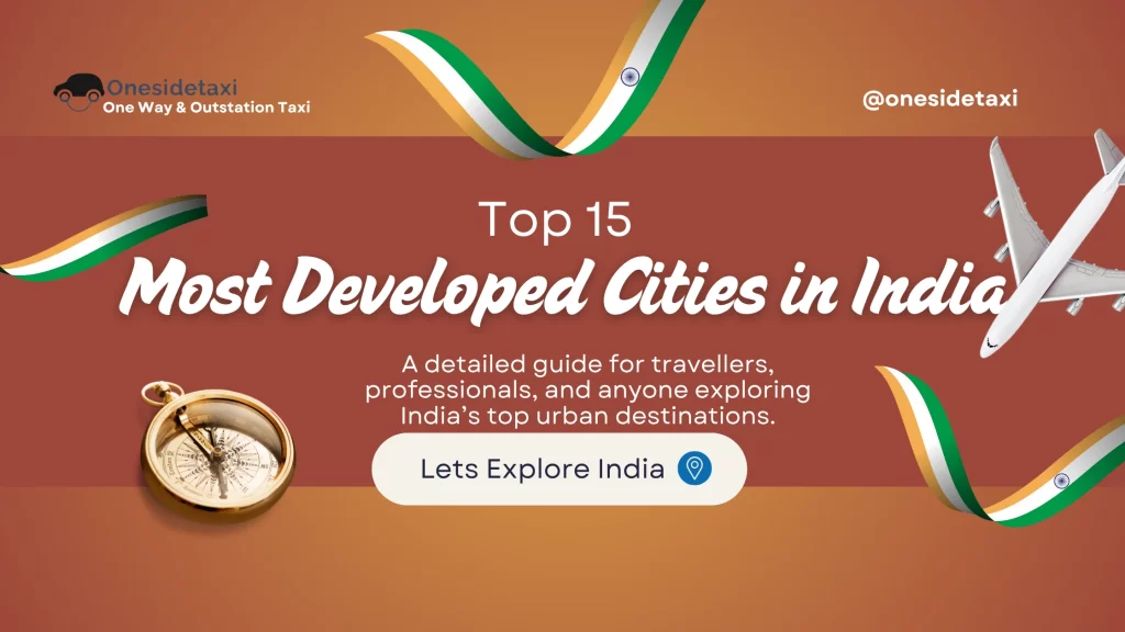 Most Developed Cities in India by One Side Taxi