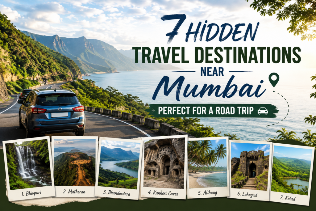 7 Hidden Travel Destinations Near Mumbai for a Perfect Road Trip